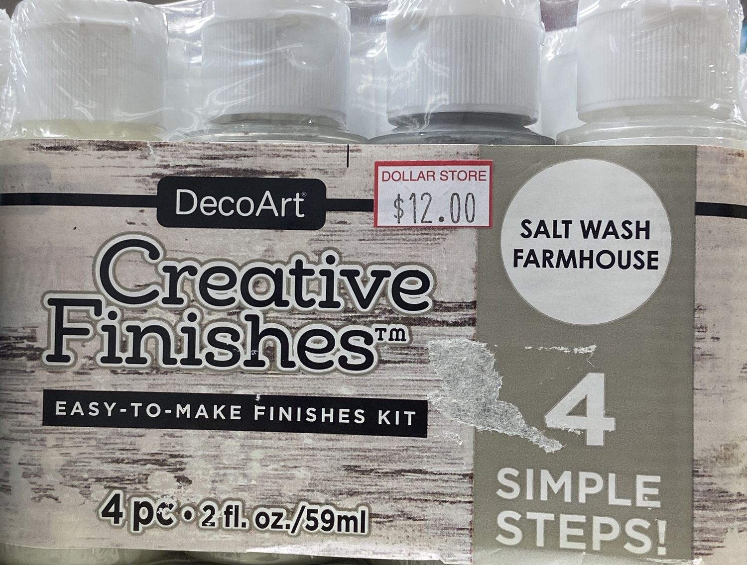 DecoArt: Creative Finishes - Salt Wash Farmhouse