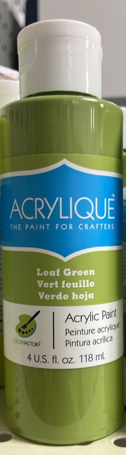 Acrylique: Leaf Green Acrylic Paint