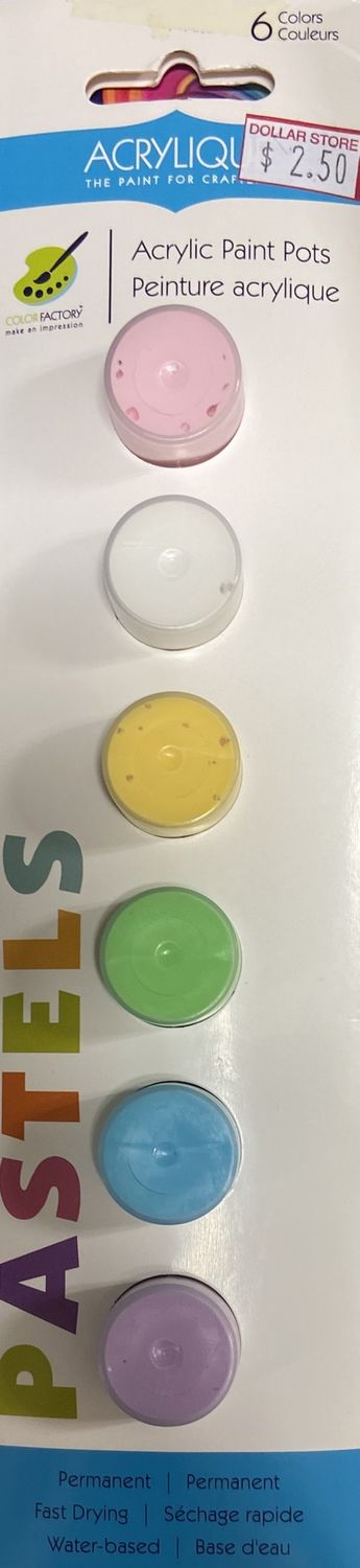 Acrylique: Patel Acrylic Paint Pots