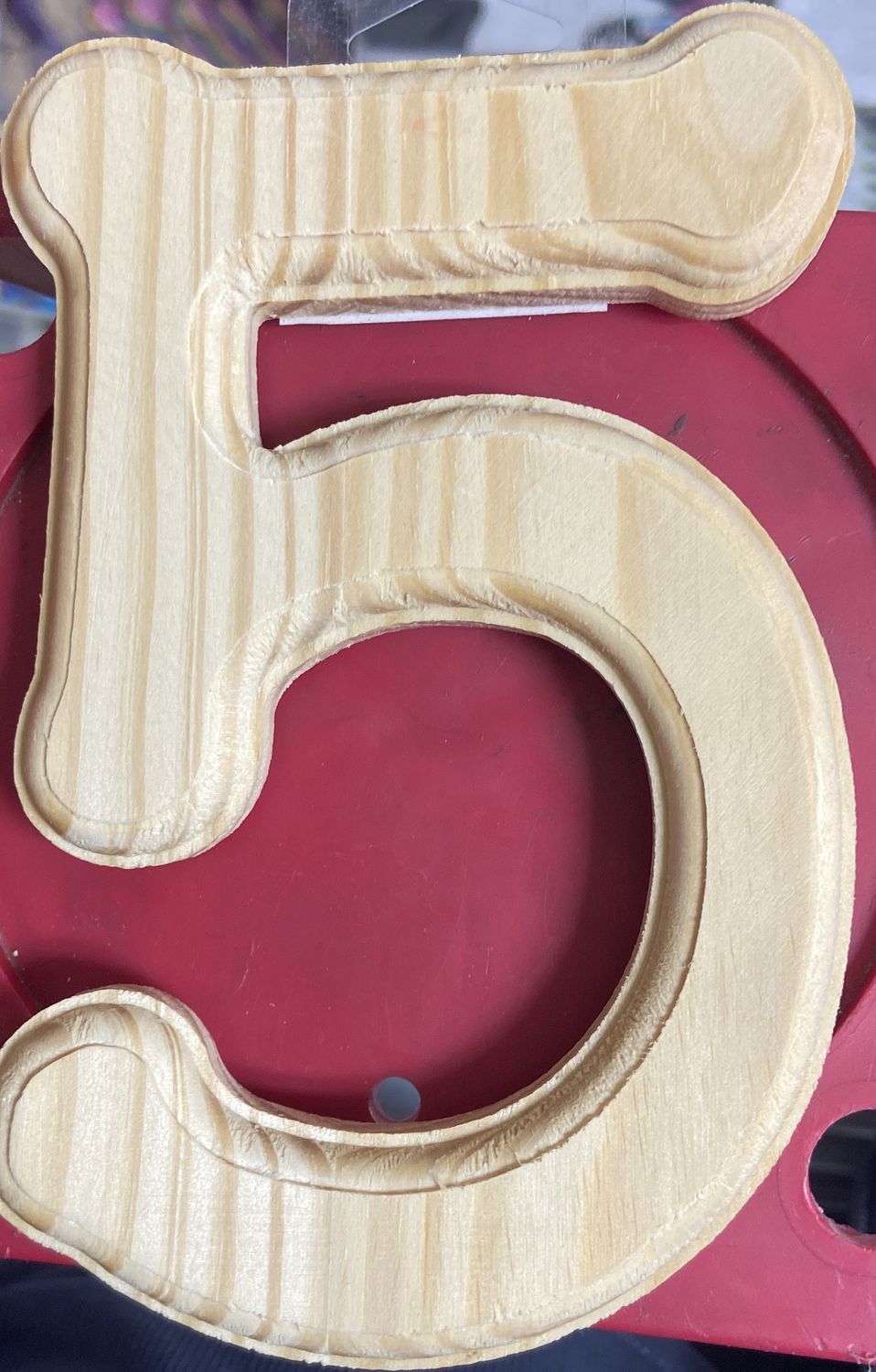 MultiCraft: Wooden Numbers - 5