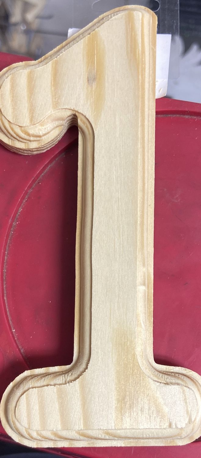 MultiCraft: Wooden Numbers - 1