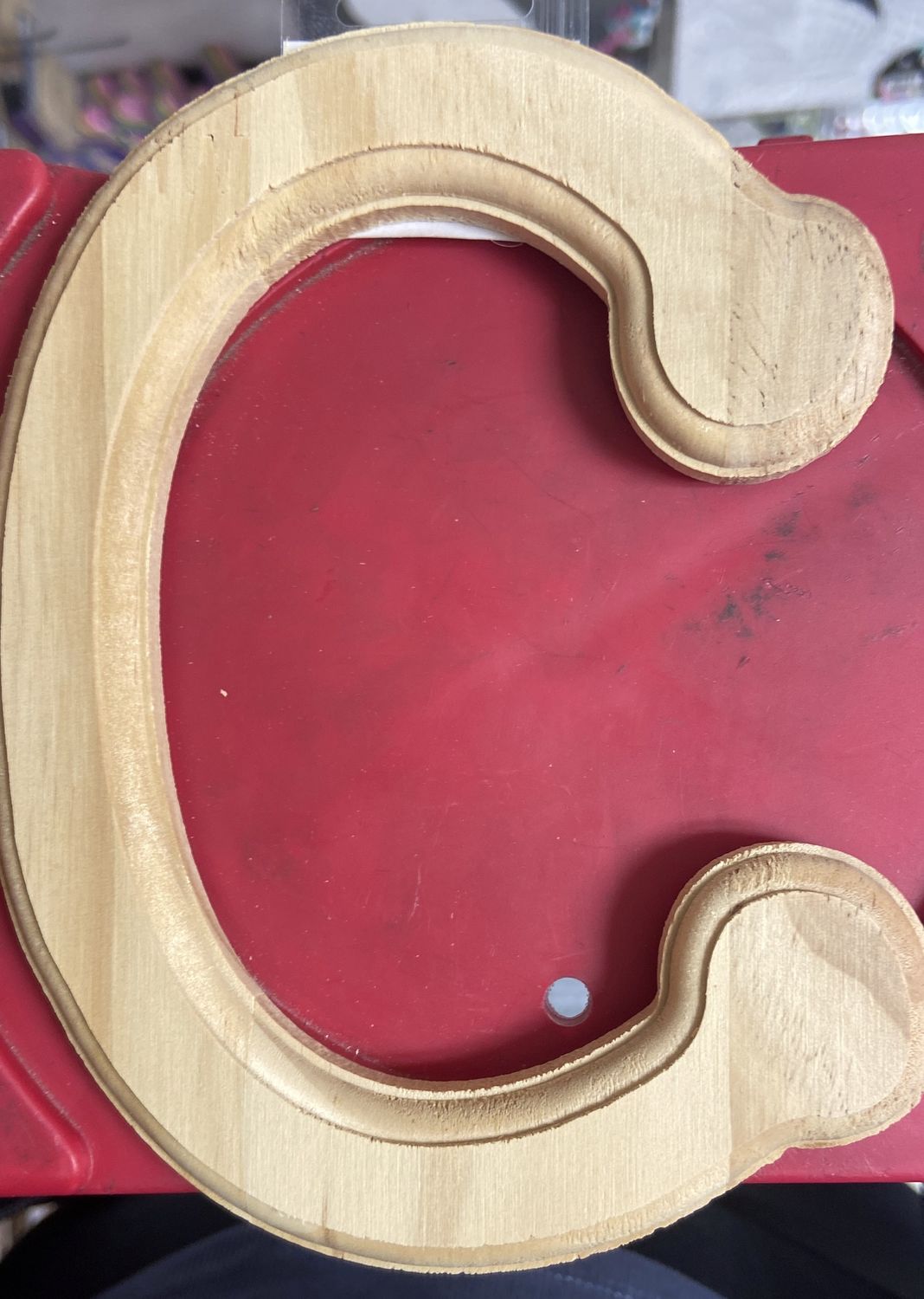 MultiCraft: Wooden Letters - C