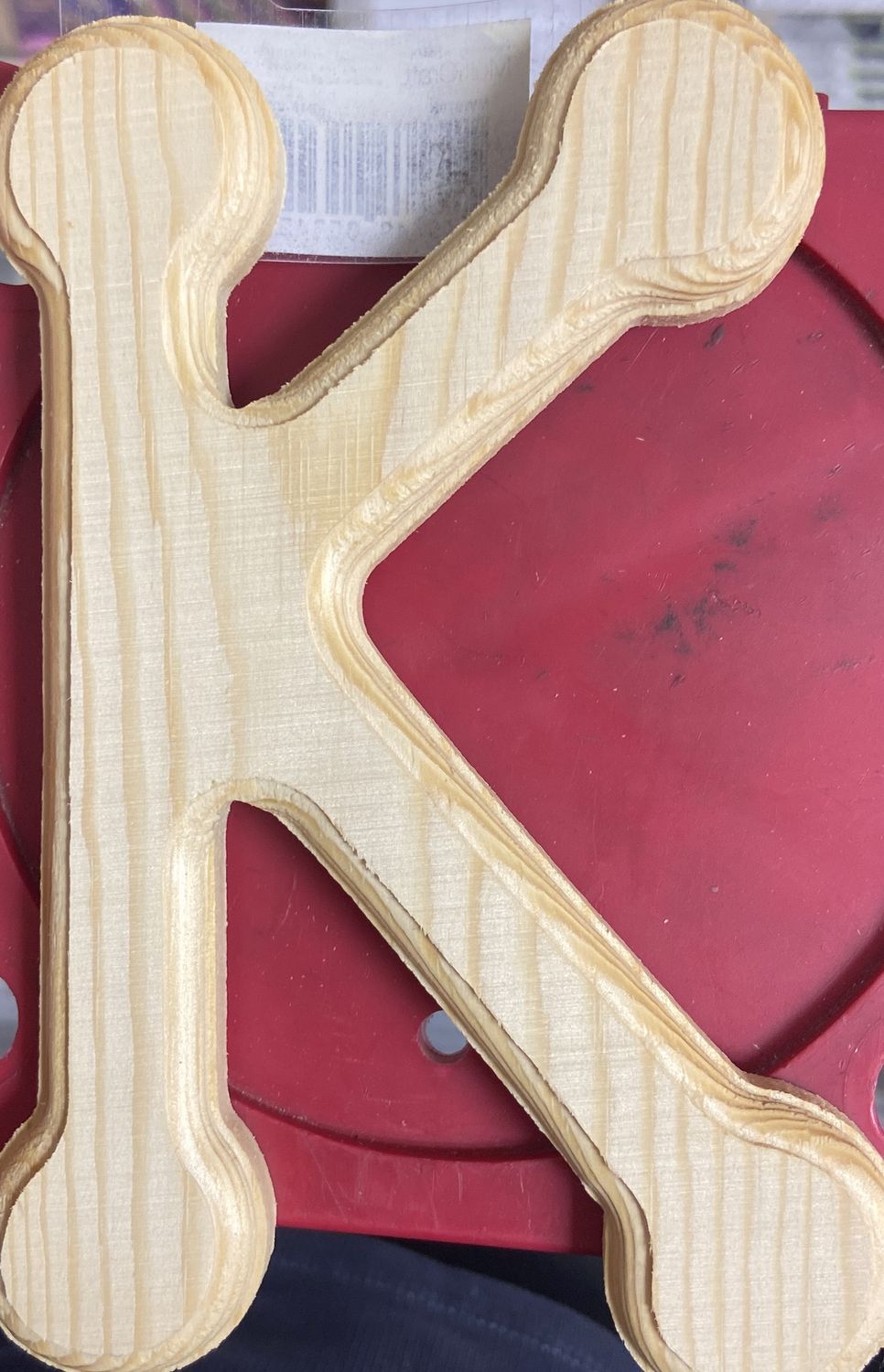 MultiCraft: Wooden Letters - K