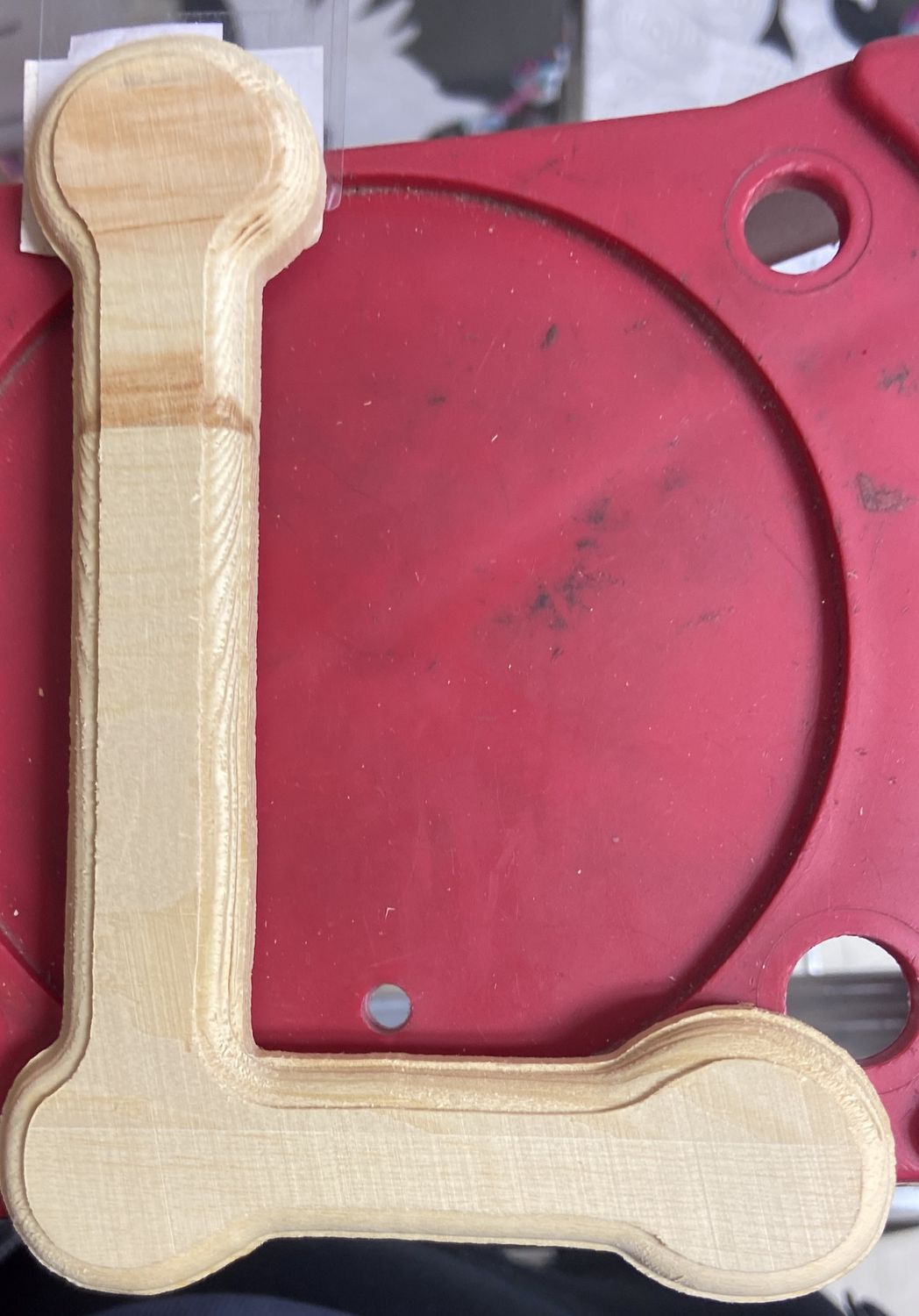 MultiCraft: Wooden Letters - L