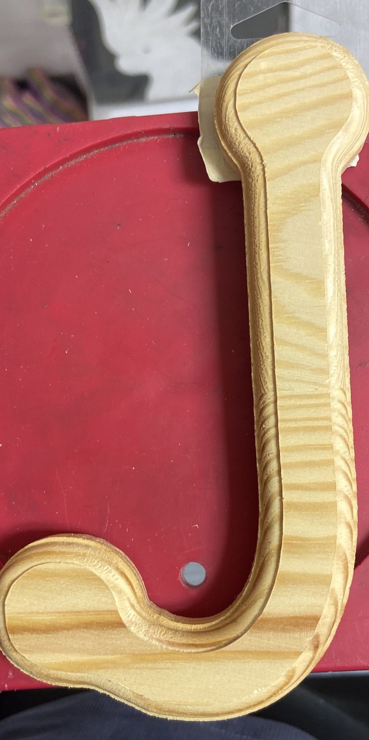 MultiCraft: Wooden Letters - J