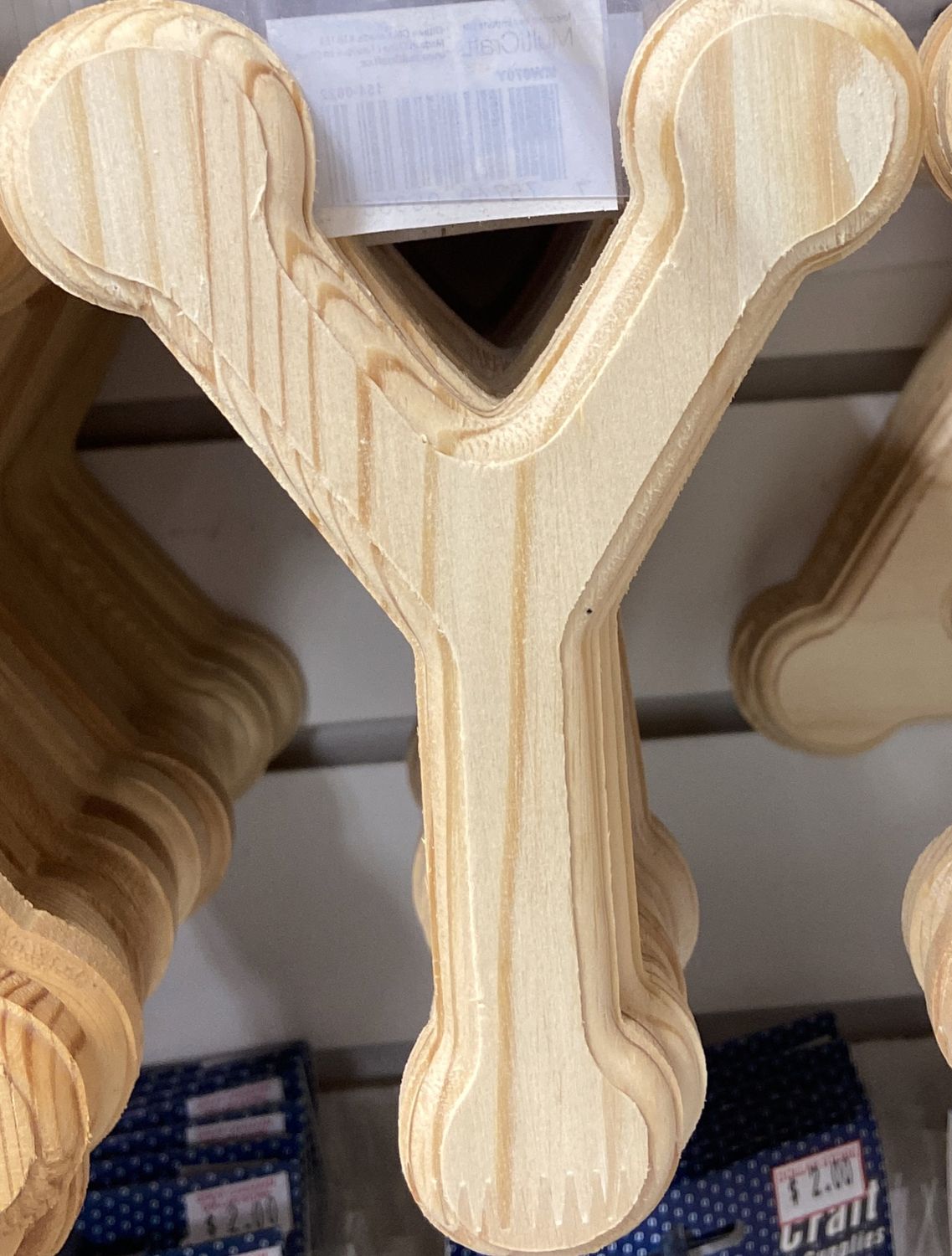 MultiCraft: Wooden Letters - Y