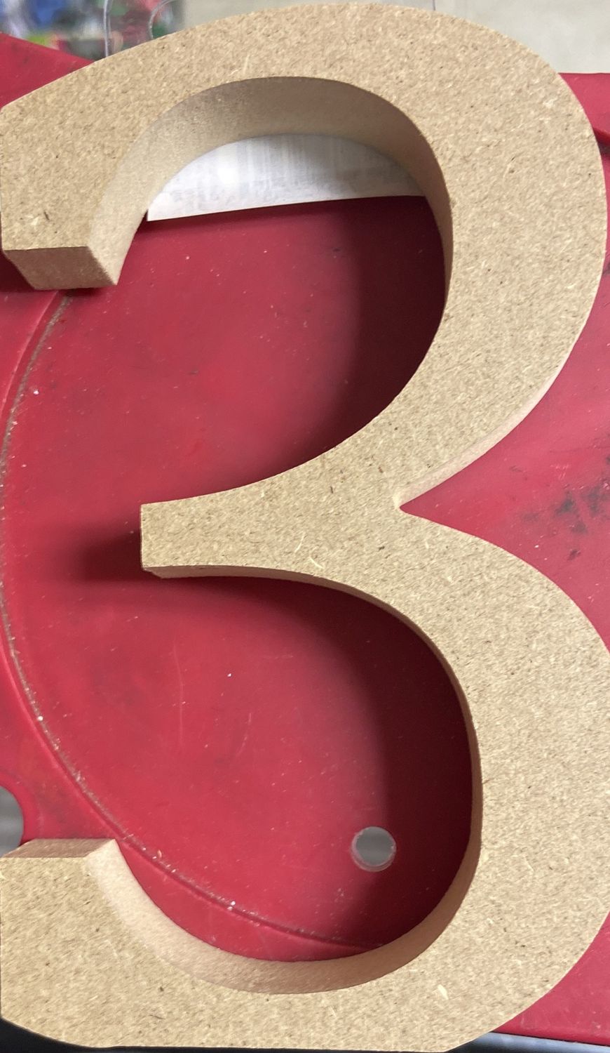 MultiCraft: Pressboard Numbers - 3