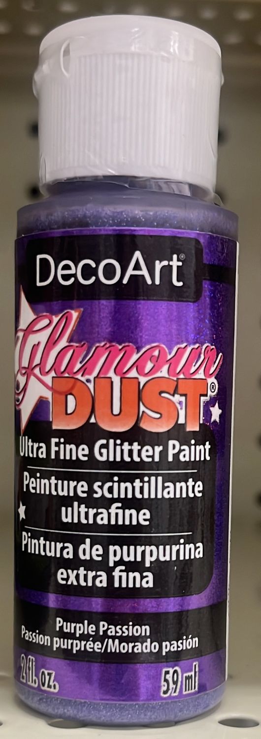 Glamour Dust: Ultra Fine Glitter Paint (Purple Passion DGD08)