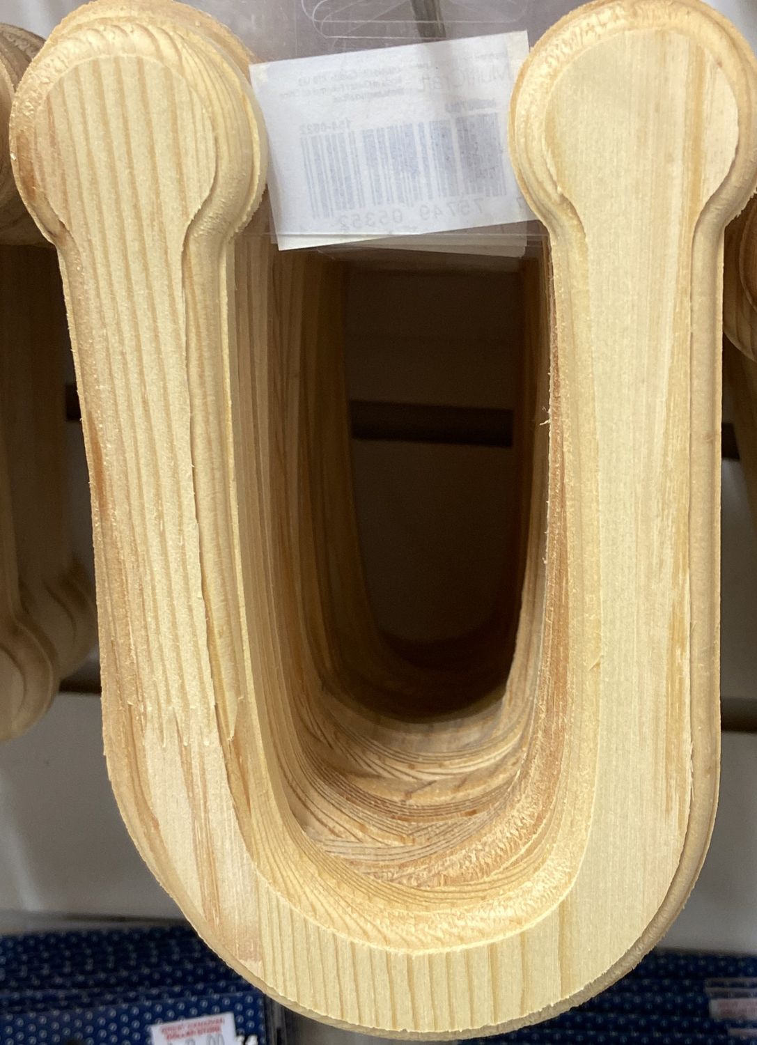MultiCraft: Wooden Letters - U