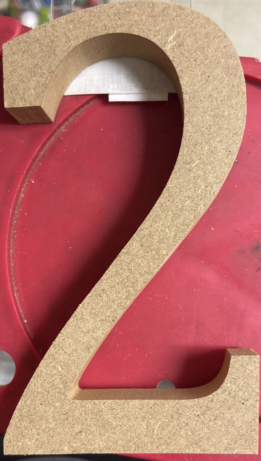 MultiCraft: Pressboard Numbers - 2