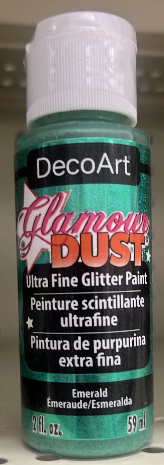 Glamour Dust: Ultra Fine Glitter Paint (Emerald DGD06)
