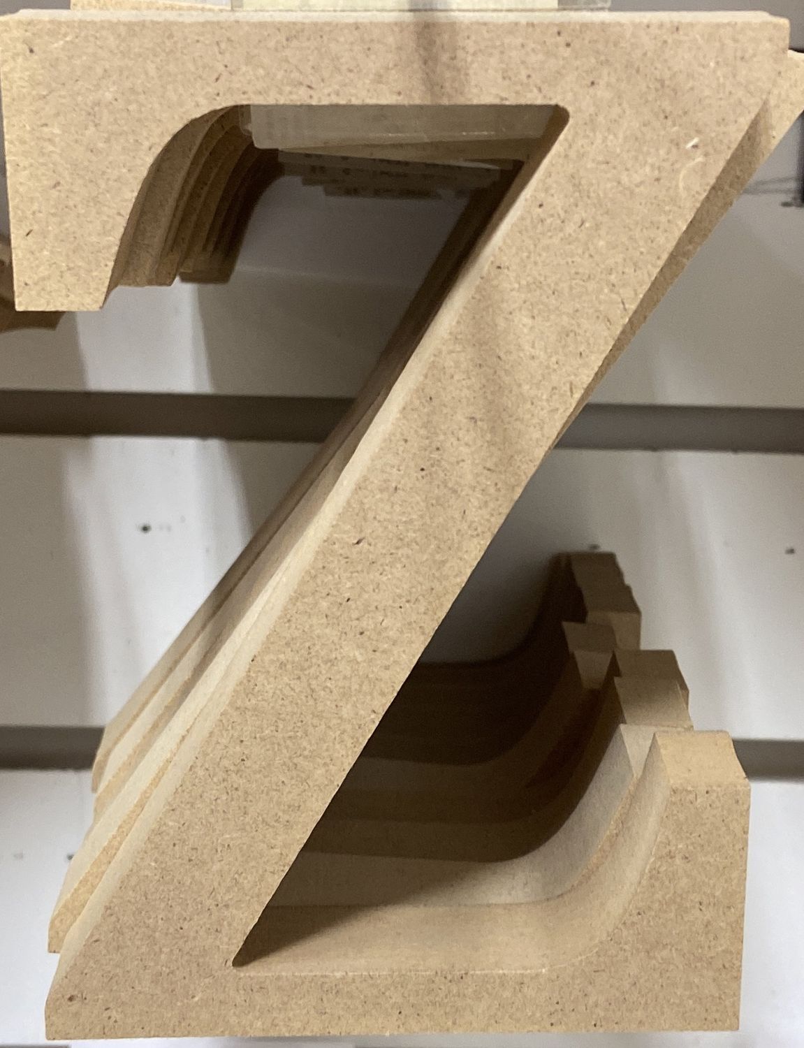 MultiCraft: Pressboard Letters - Z