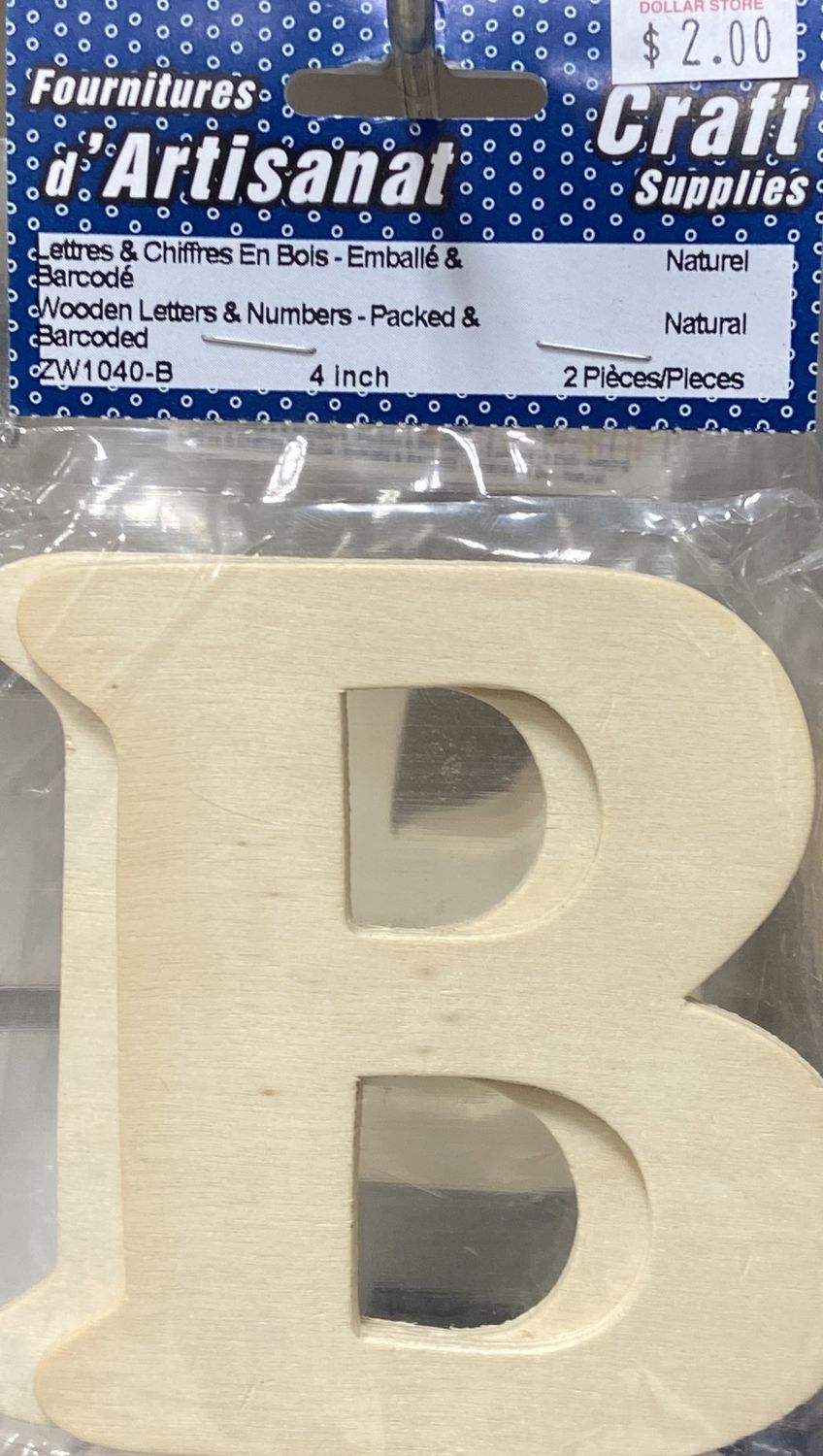 Ugarit: Wooden Letters “B”