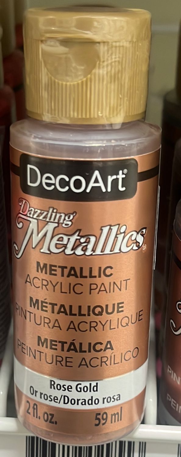 Dazzling Metallics: Metallic Acrylic Paint (Rose Gold DA336)