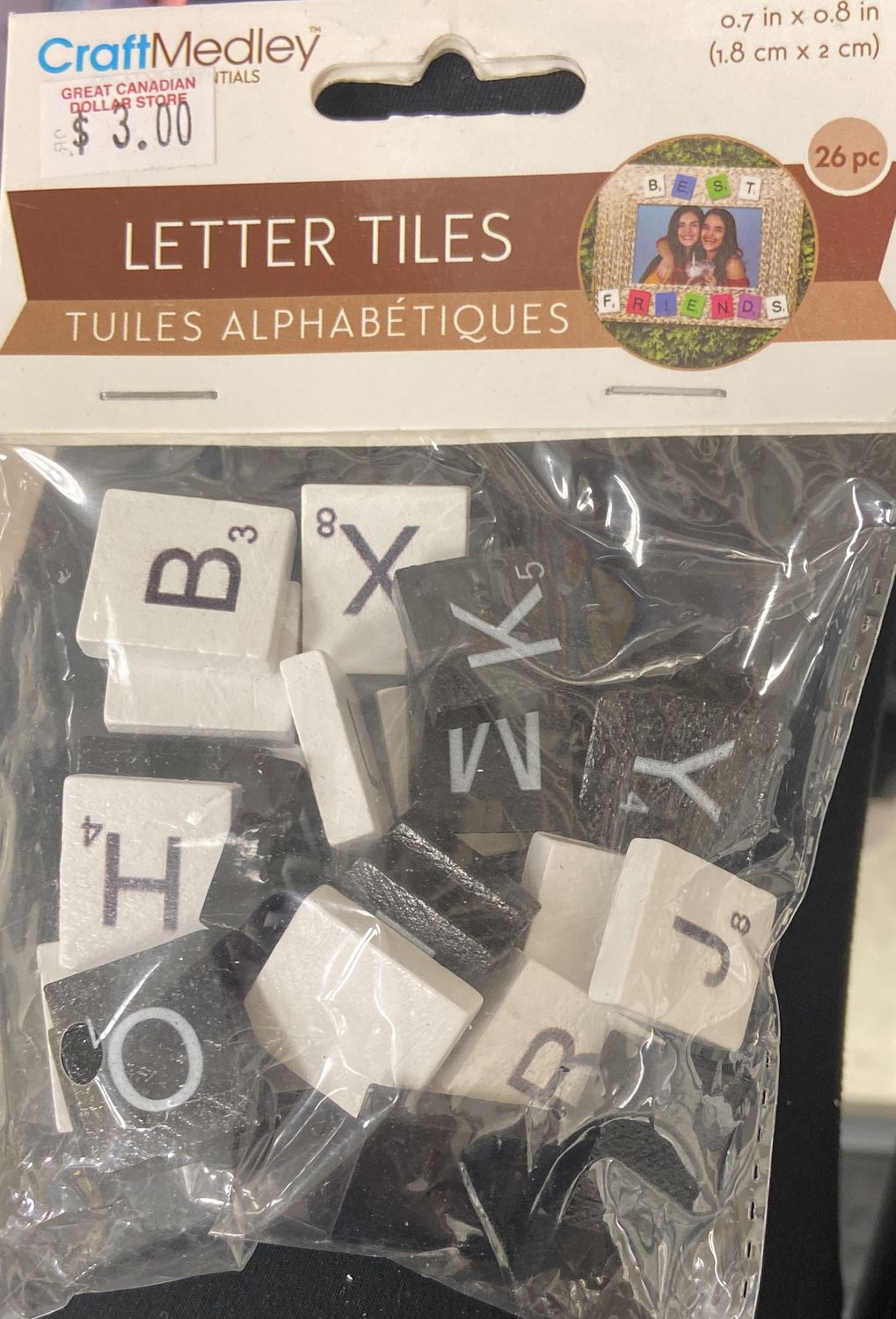 CraftMedley: Letter Tiles - Classic