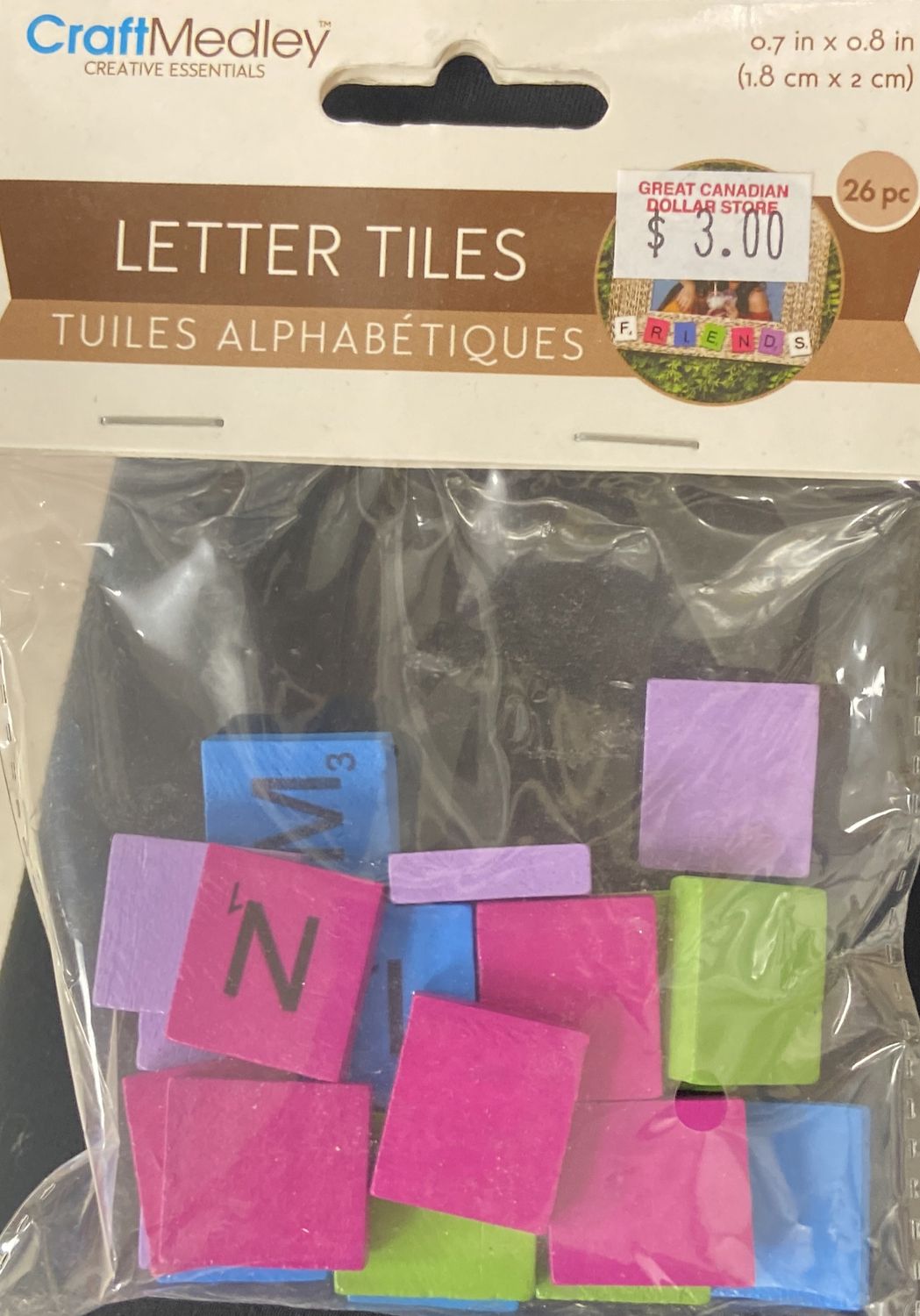 CraftMedley: Letter Tiles “Glam”