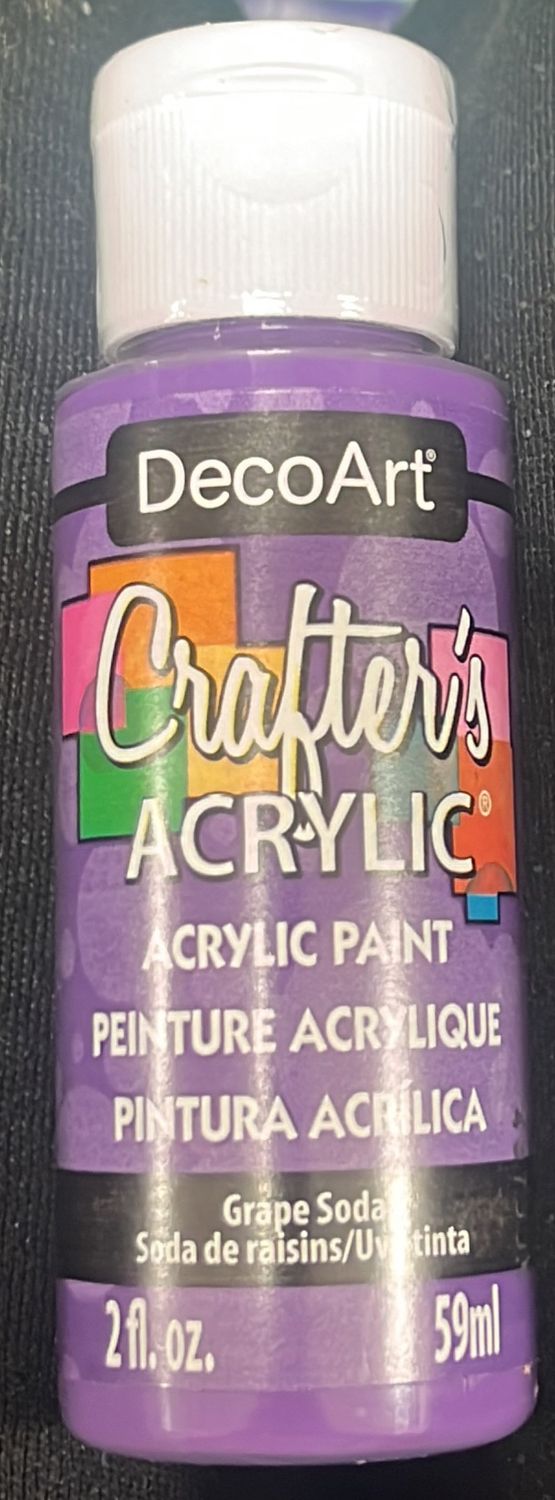 Crafter&#39;s Acrylic: Acrylic Paints (Grape Soda DCA143)