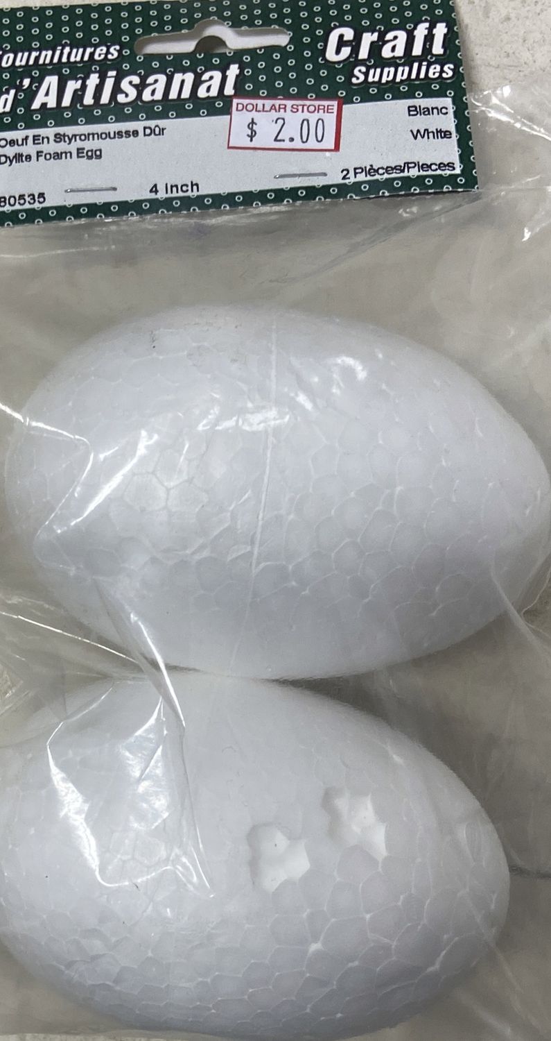 Ugarit: Dylite 4&quot; Foam Egg