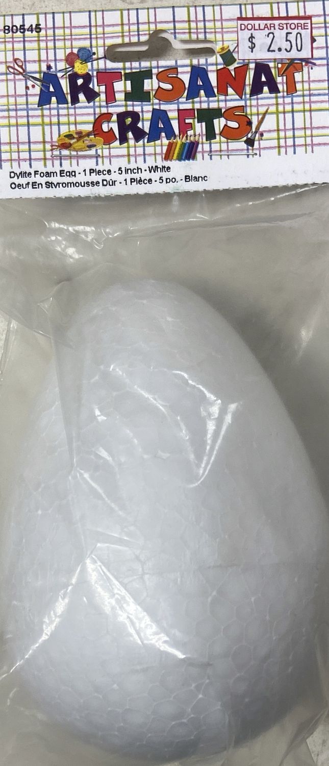 Ugarit: Dylite 5&quot; Foam Egg