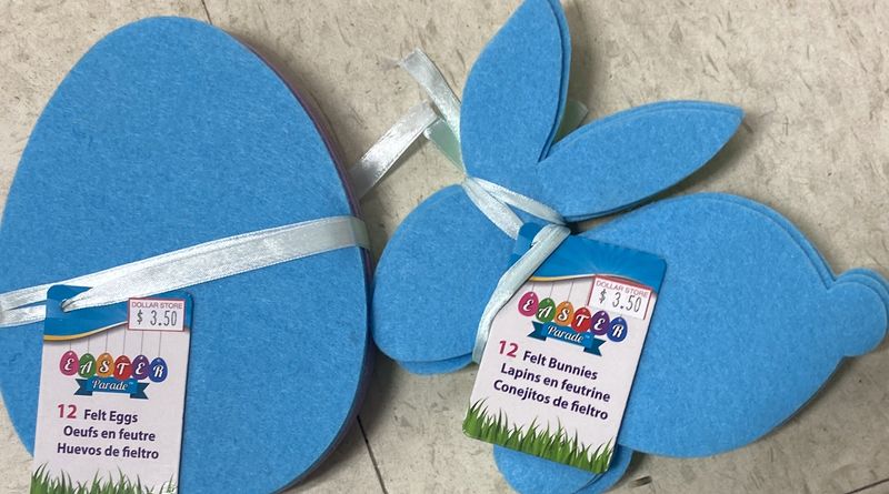 Easter Felt Bunnies &amp; Eggs