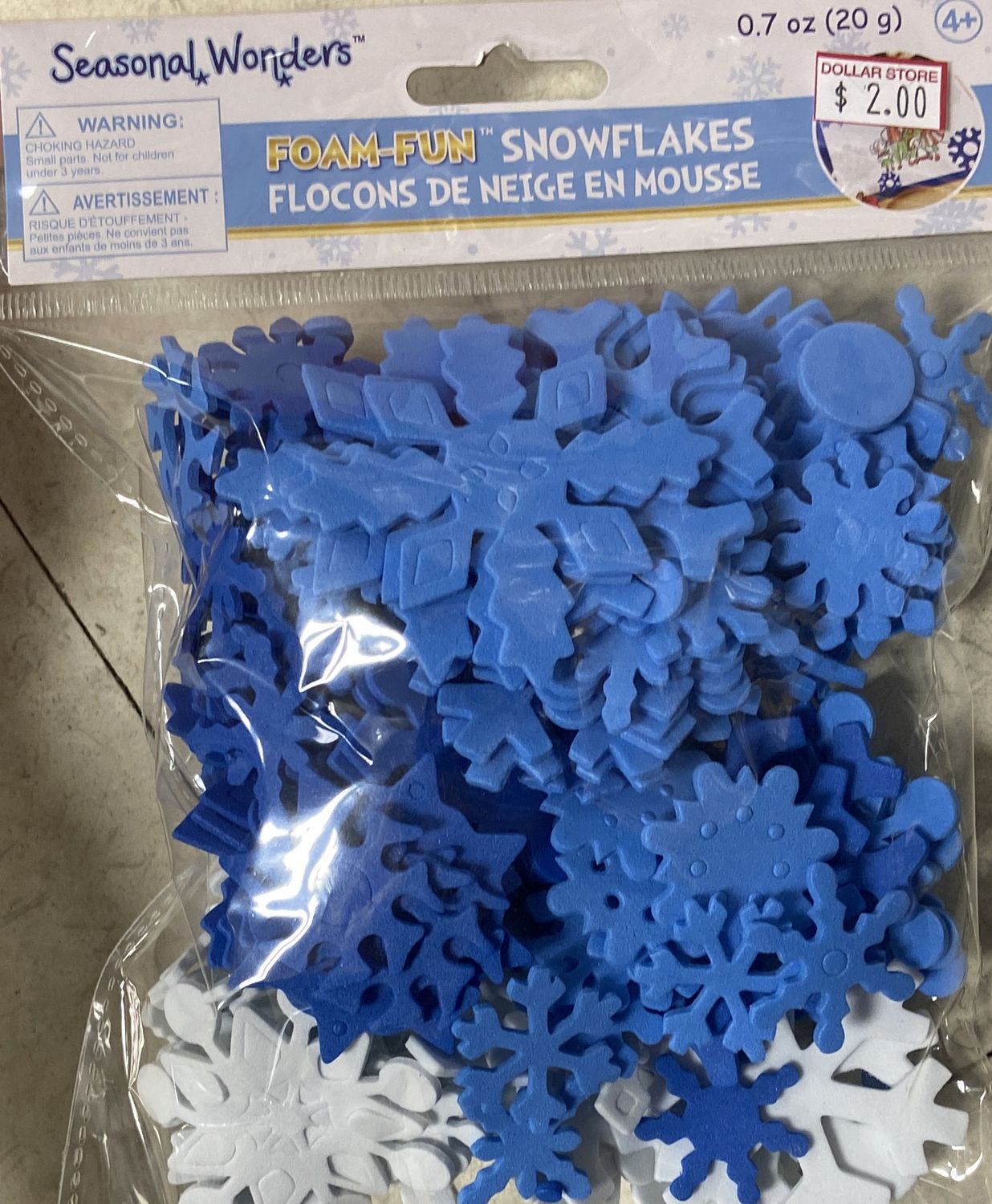 Seasonal Wonders: Foam-Fun Snowflakes