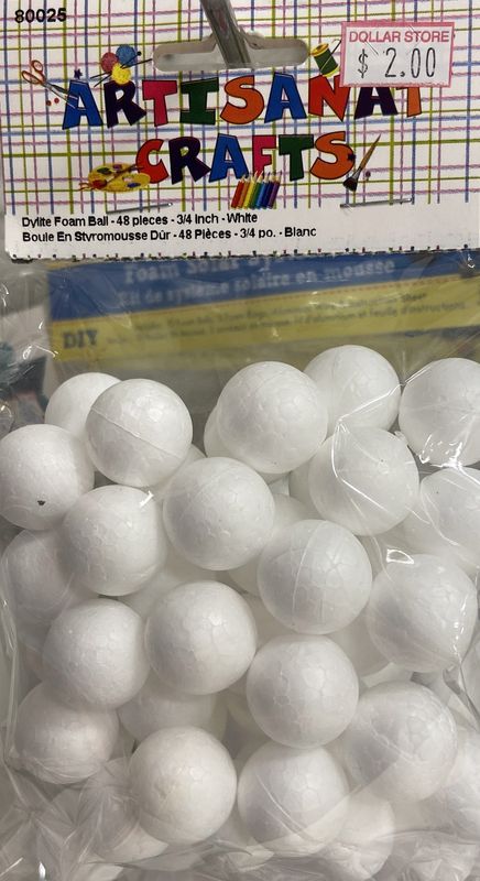 Ugarit: Dylite 3/4&quot; Foam Balls