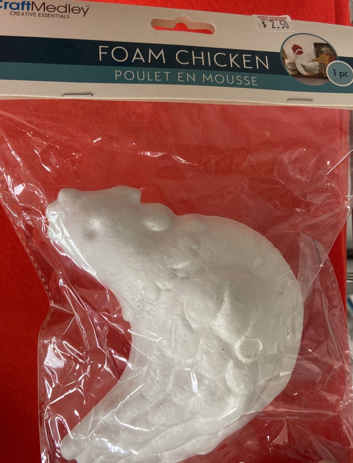 CraftMedley: Foam Chicken