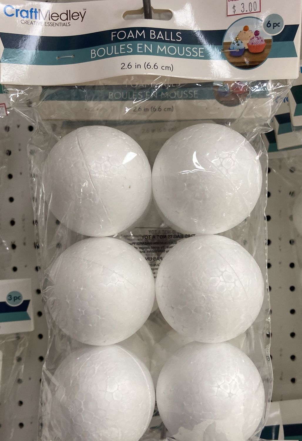 CraftMedley: 2.6&quot; Foam Balls