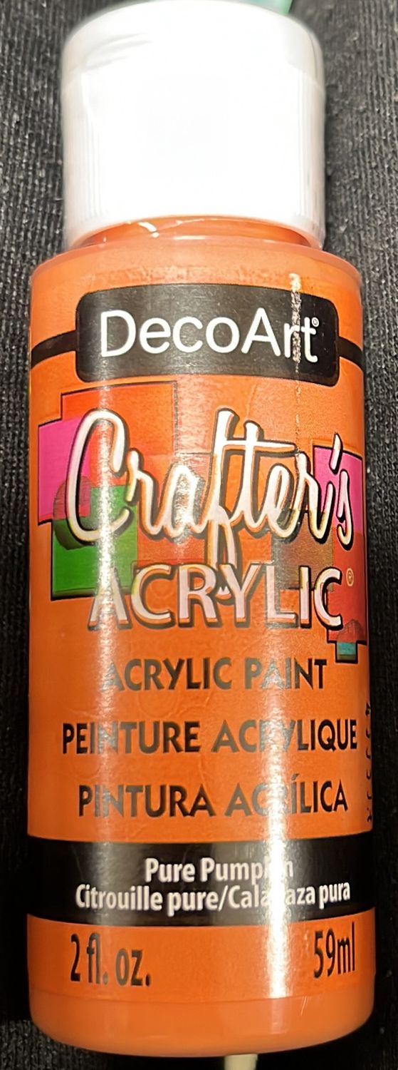 Crafter&#39;s Acrylic: Acrylic Paint (Pure Pumpkin DCA08)