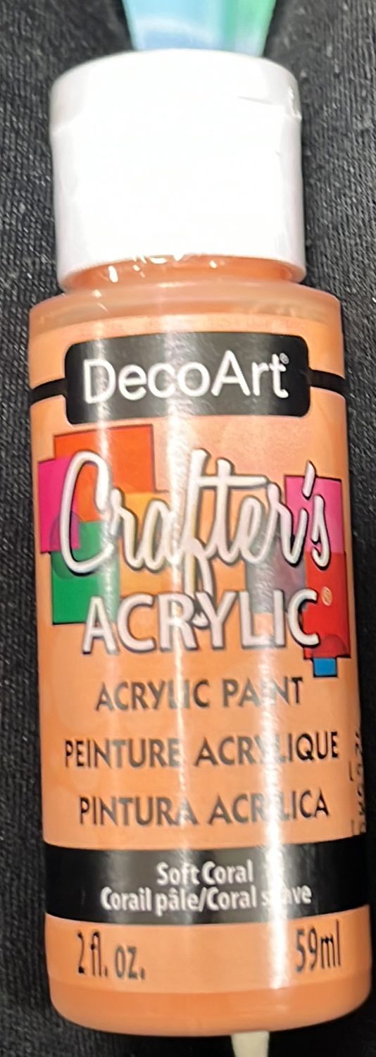Crafter&#39;s Acrylic: Acrylic Paint (Soft Coral DCA142)