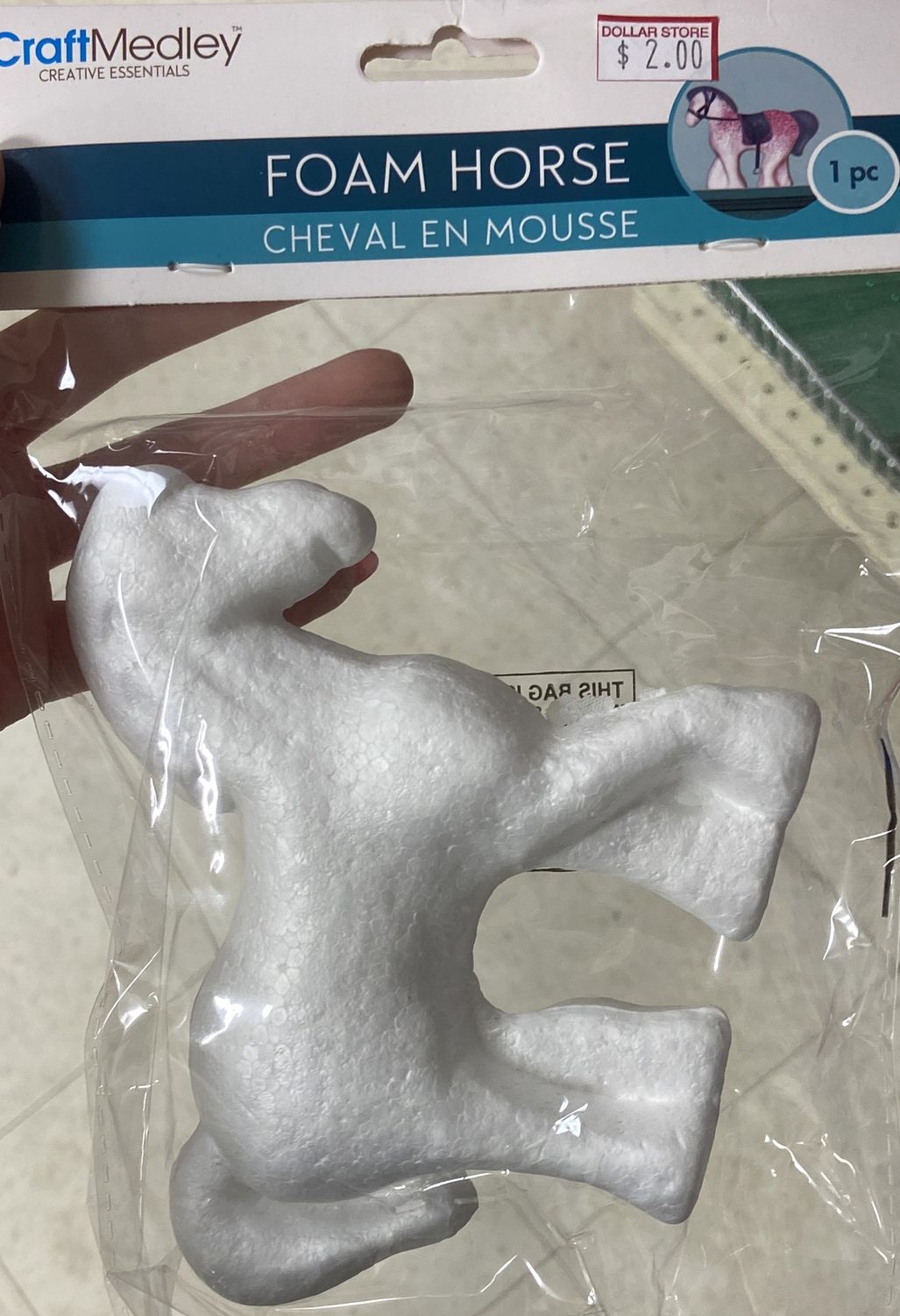 CraftMedley: Foam Horse