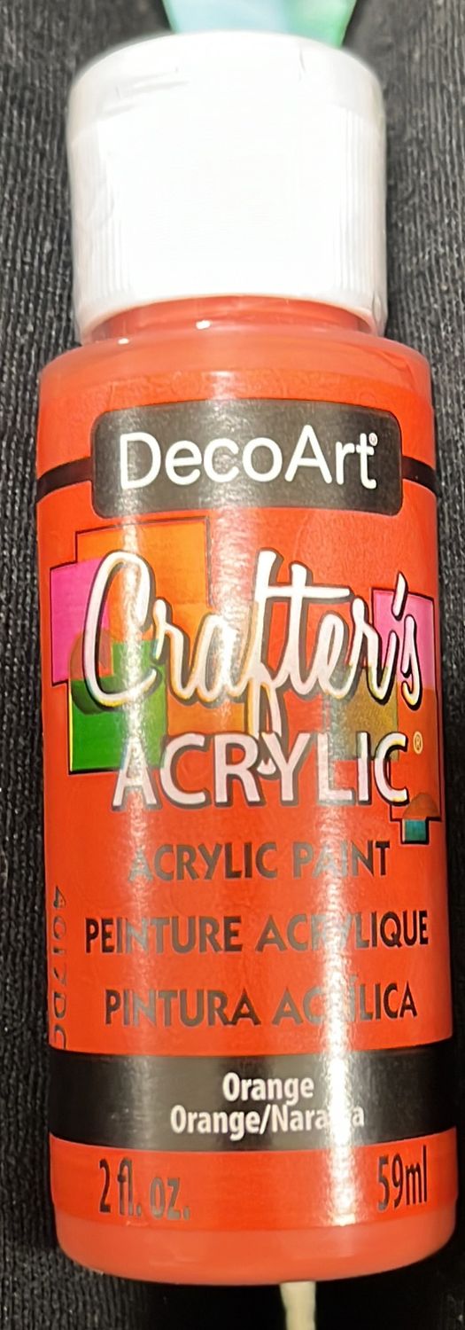 Crafter&#39;s Acrylic: Acrylic Paint (Orange DCA07)