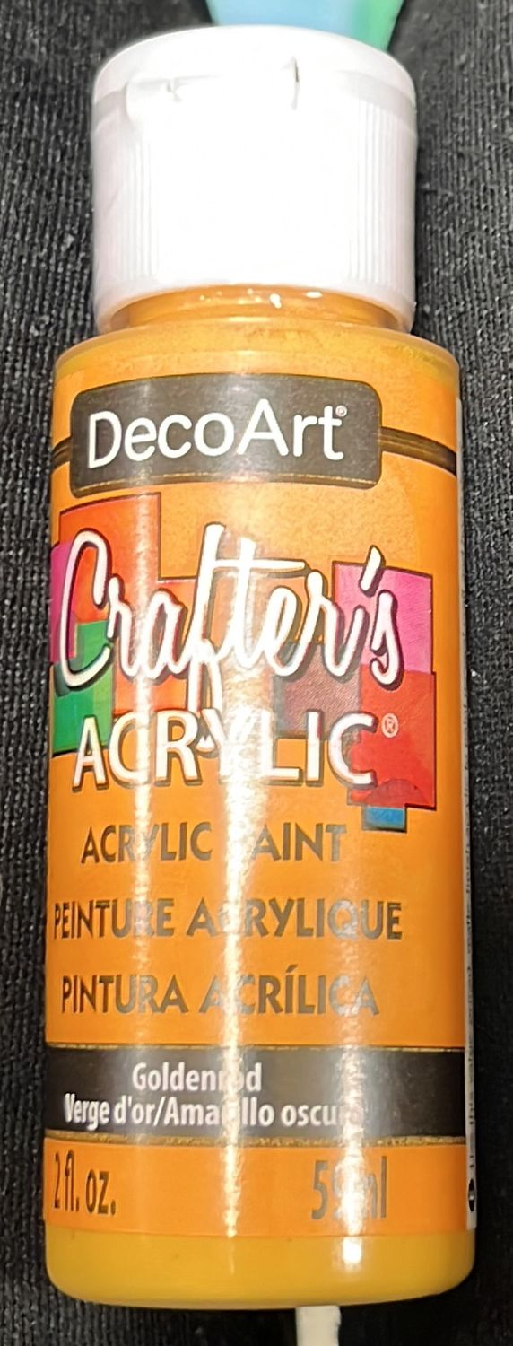 Crafter&#39;s Acrylic: Acrylic Paint (Goldenrod DCA118)