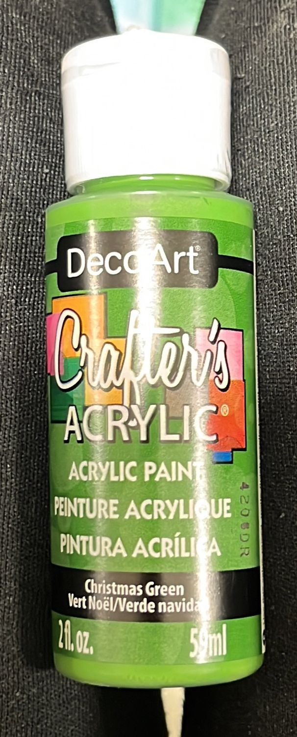 Crafter&#39;s Acrylic: Acrylic Paint (Christmas Green DCA37)