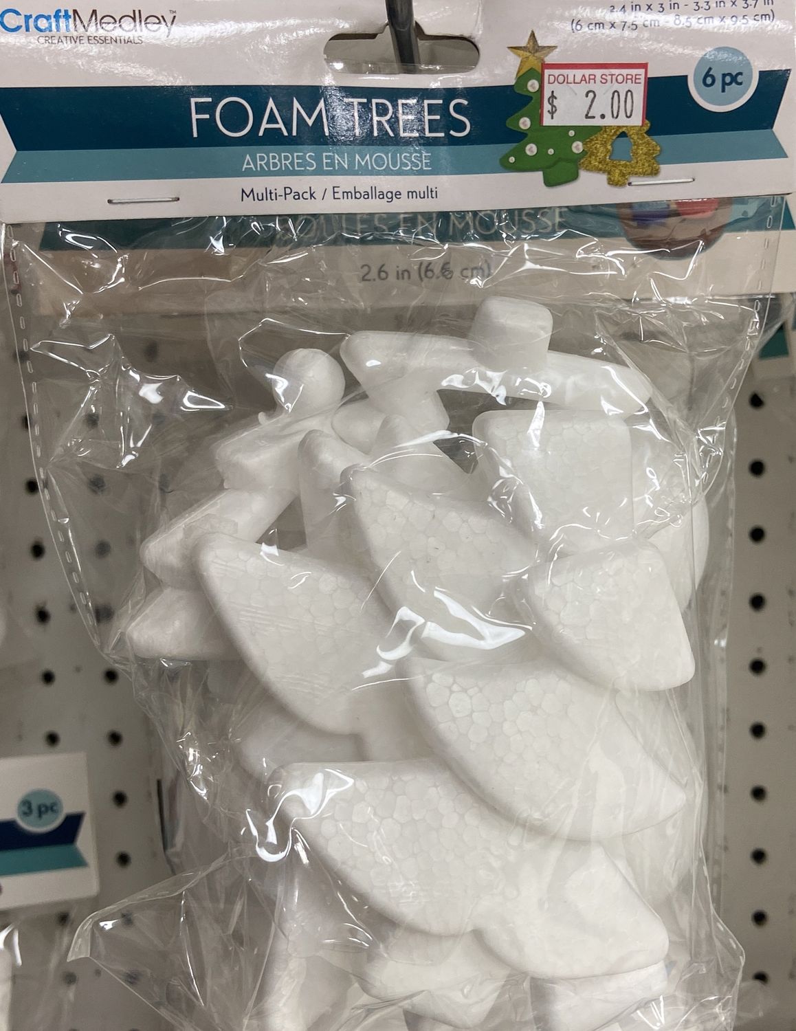 CraftMedley: Multi-Pack Foam Trees