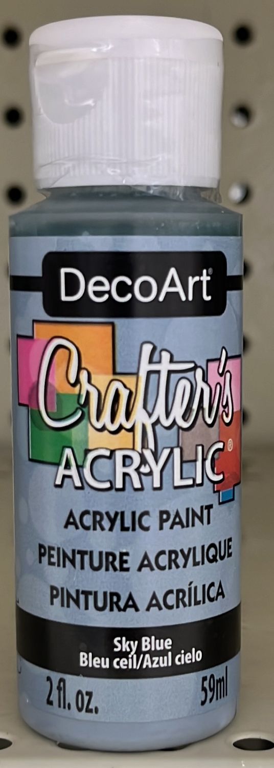 Crafter&#39;s Acrylic: Acrylic Paint ( Sky Blue DCA33)