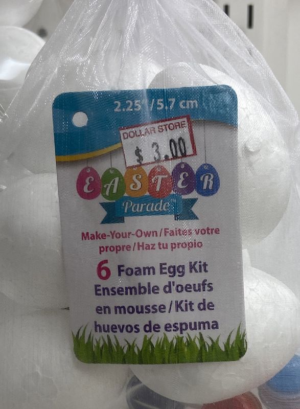 Easter Make Your Own Foam Egg Kit