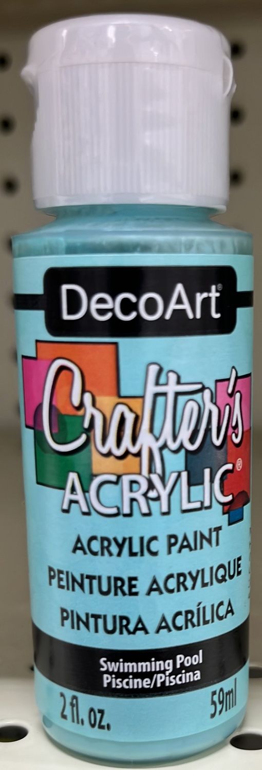 Crafter&#39;s Acrylic: Acrylic Paint (Swimming Pool DCA159)