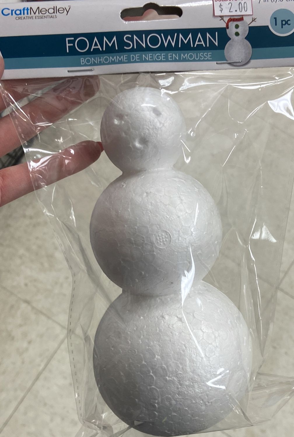 CraftMedley: 7&quot; Foam Snowman