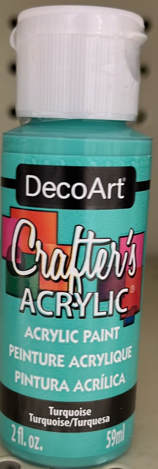 Crafter&#39;s Acrylic: Acrylic Paint (Turquoise DCA42)