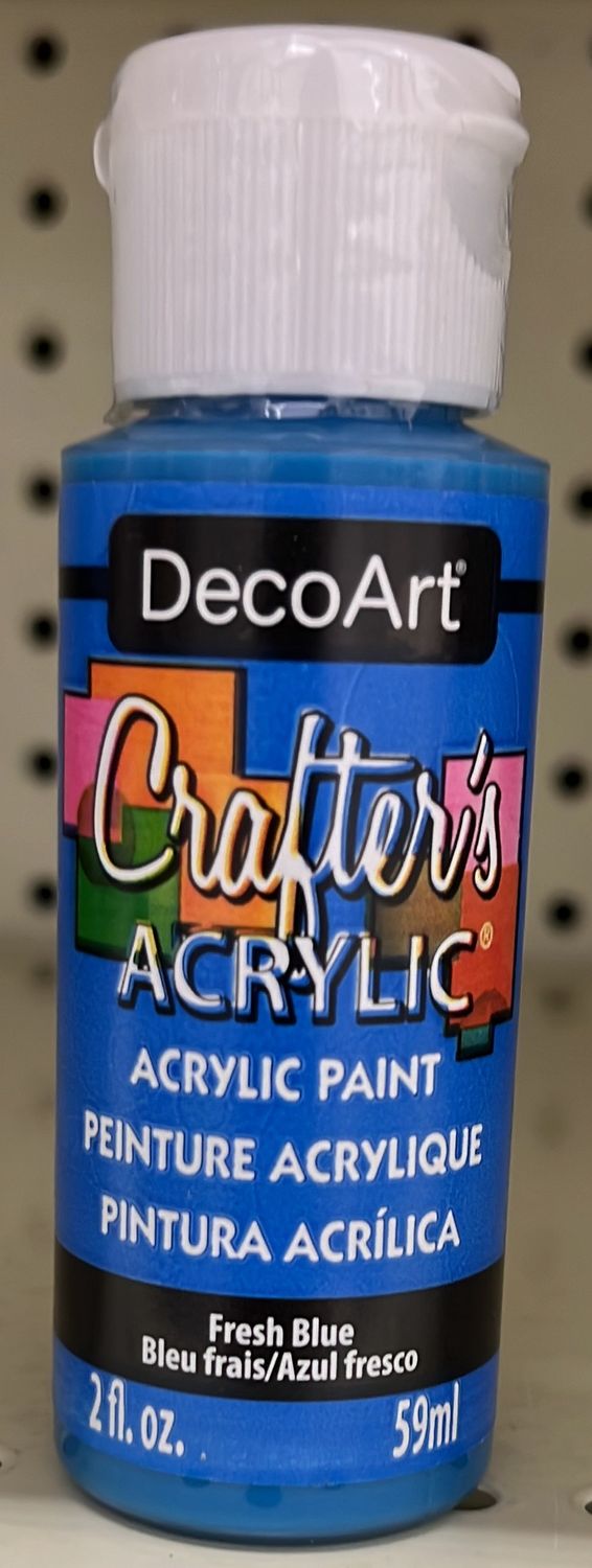 Crafter&#39;s Acrylic: Acrylic Paint (Fresh Blue DCA169)