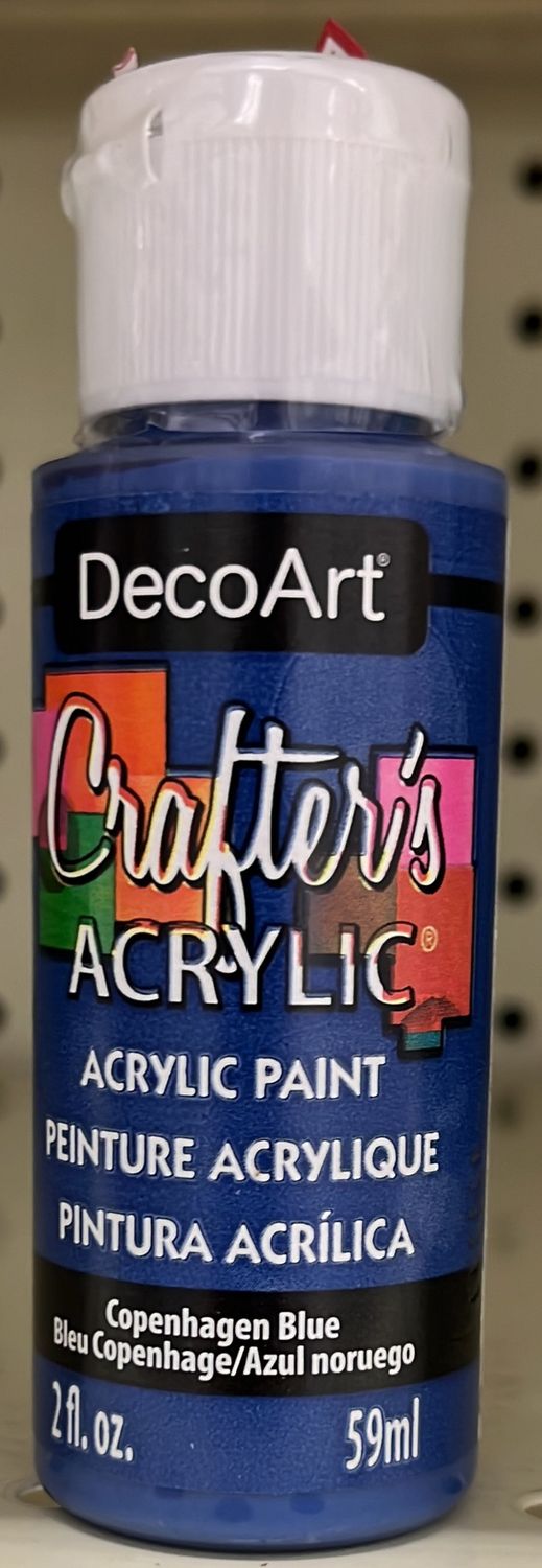 Crafter&#39;s Acrylic: Acrylic Paint (Copenhagen Blue DCA30)