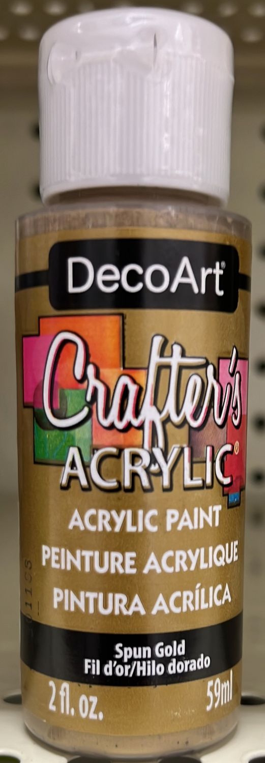 Crafter&#39;s Acrylic: Acrylic Paint (Spun Gold DCA96)