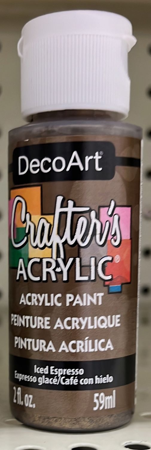 Crafter&#39;s Acrylic: Acrylic Paint (Iced Espresso DCA144)