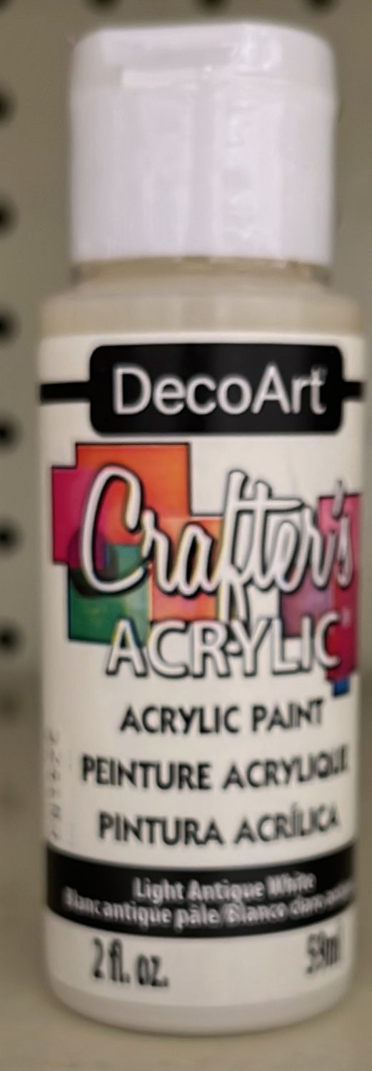 Crafter&#39;s Acrylic: Acrylic Paint (Light Antique White DCA02)