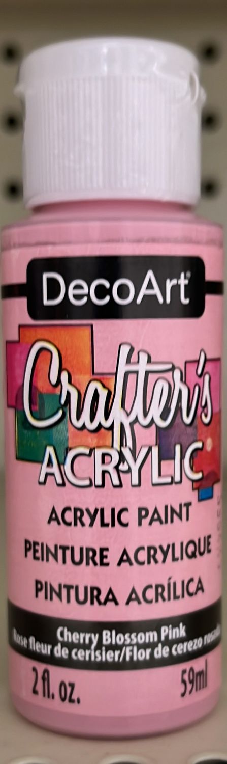 Crafter&#39;s Acrylic: Acrylic Paint ( Cherry Blossom Pink DCA24)