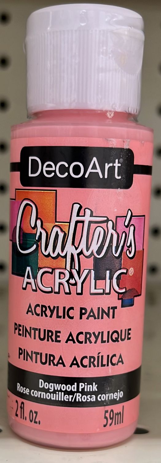 Crafter&#39;s Acrylic: Acrylic Paint (Dogwood Pink DCA147)