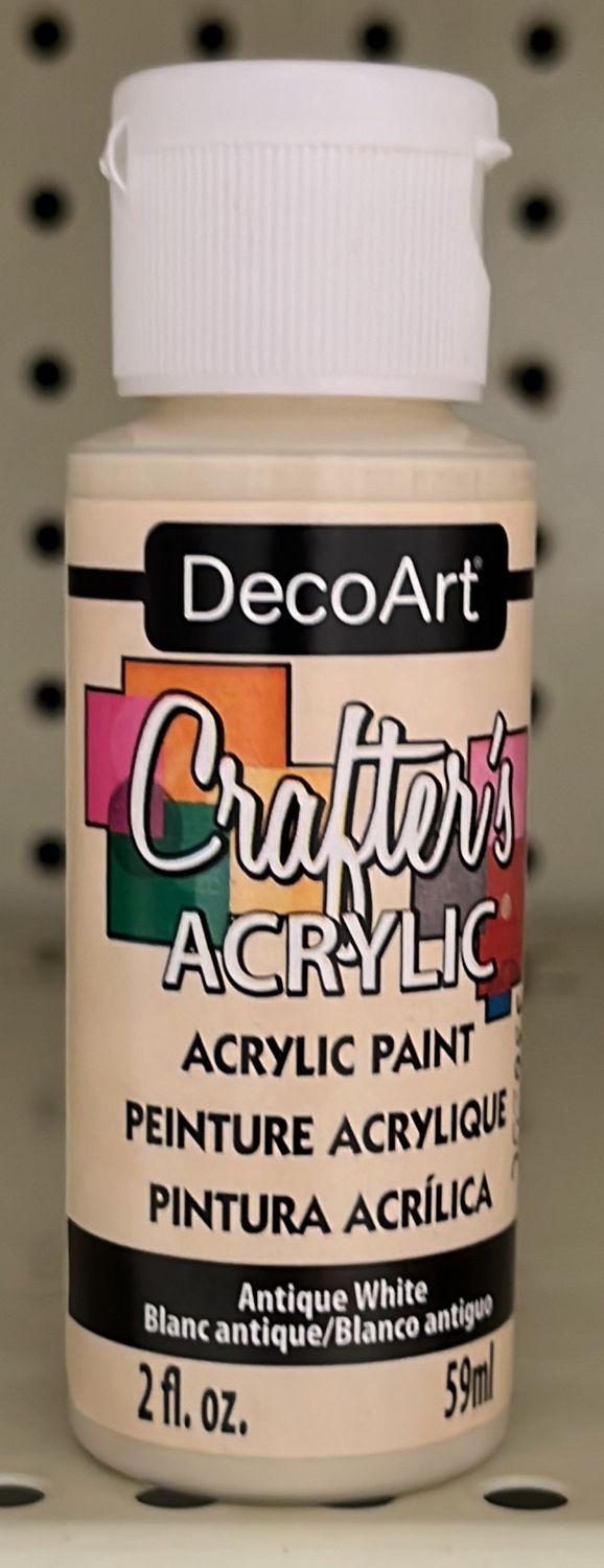 Crafter&#39;s Acrylic: Acrylic Paint (Antique White DCA03)