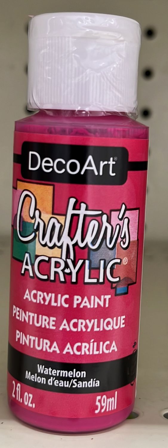Crafter&#39;s Acrylic: Acrylic Paint (Watermelon DCA173)