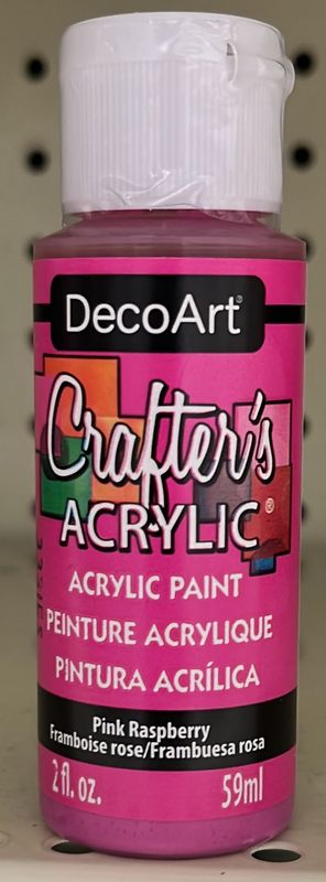 Crafter&#39;s Acrylic: Acrylic Paint (Pink Raspberry DCA173)